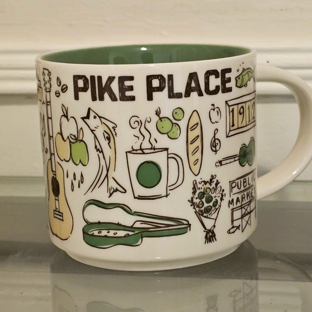 Starbucks Pike Place Been There Series Mug
